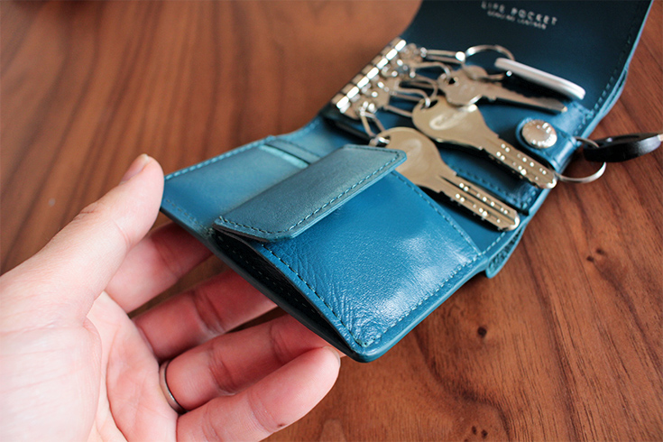 【財布レビュー】LIFE POCKET 「Key Wallet Mini」の使用感について